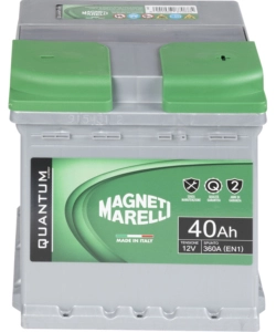 Magneti marelli batteria per auto 40ah 12v 330a en1 per cassetta l0